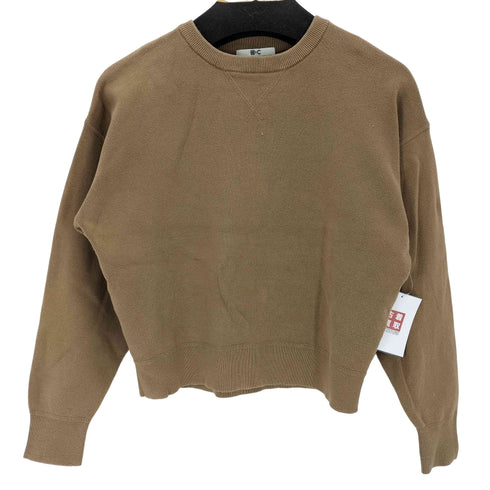 ユニクロシー UNIQLO:C スムースコットンクルーネックセーター レディース JPN:M