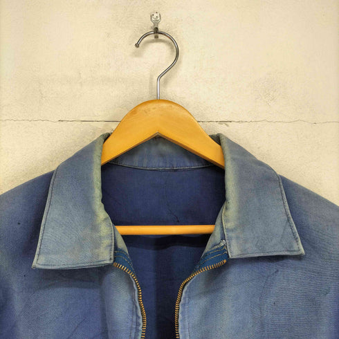 ユーロミリタリー Euro military 推定50s モールスキン サイクリストジャケット メンズ