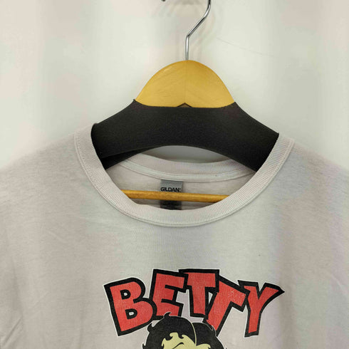 ギルダン GILDAN アニメプリント クルーネック半袖Tシャツ カットソー レディース L