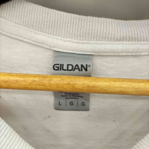 ギルダン GILDAN アニメプリント クルーネック半袖Tシャツ カットソー レディース L