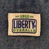リバティ LIBERTY 90s デニム オーバーオール メンズ