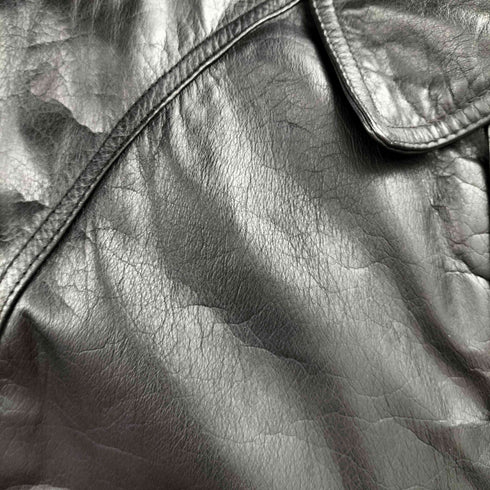 ロッチ ROCHI cow leather カウレザーカーコート メンズ L