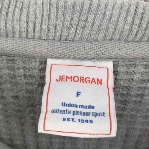 ジェーイーモーガン JEMORGAN 裾ドローコード サーマルパーカー メンズ FREE