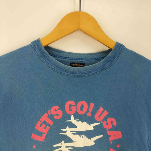 ザリアルマッコイズ THE REAL McCOYS クルーネックプリントTシャツ メンズ US:38