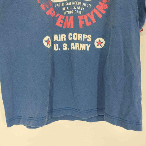 ザリアルマッコイズ THE REAL McCOYS クルーネックプリントTシャツ メンズ US:38
