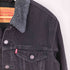 リーバイス Levis 裏ボア ブラックデニム ランチジャケット メンズ import:M