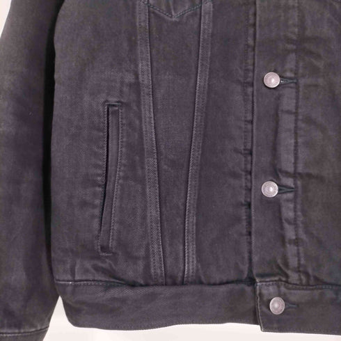 リーバイス Levis 裏ボア ブラックデニム ランチジャケット メンズ import:M