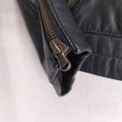 シップス SHIPS lamb leather ラムレザージャケット レディース M