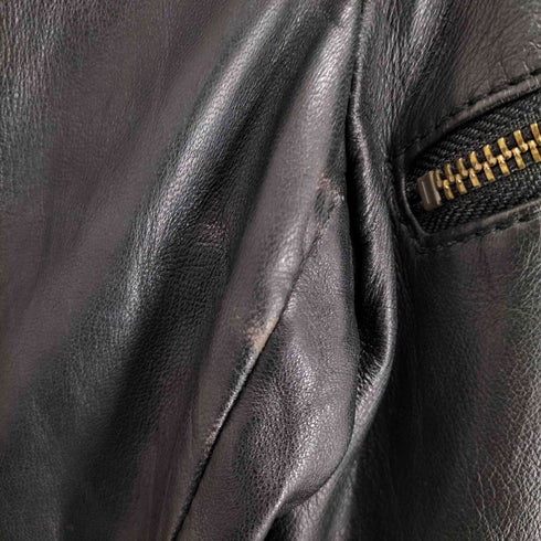 シップス SHIPS lamb leather ラムレザージャケット レディース M