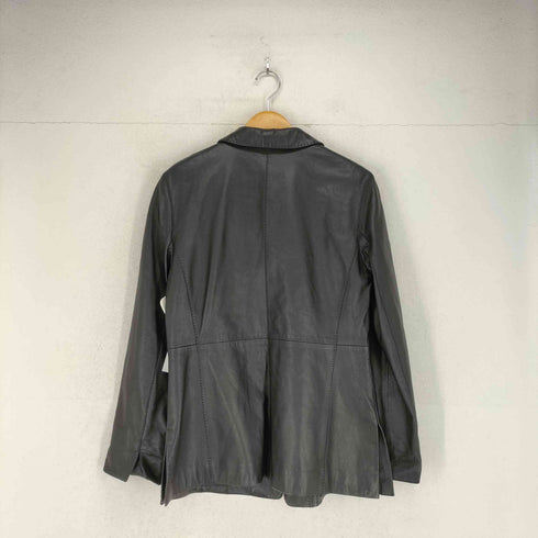 MON CHEZ lamb leather ラムレザー3Bテーラードジャケット レディース 9