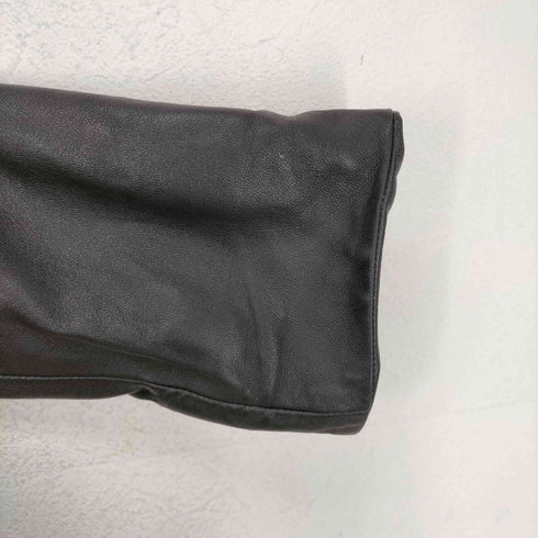 MON CHEZ lamb leather ラムレザー3Bテーラードジャケット レディース 9