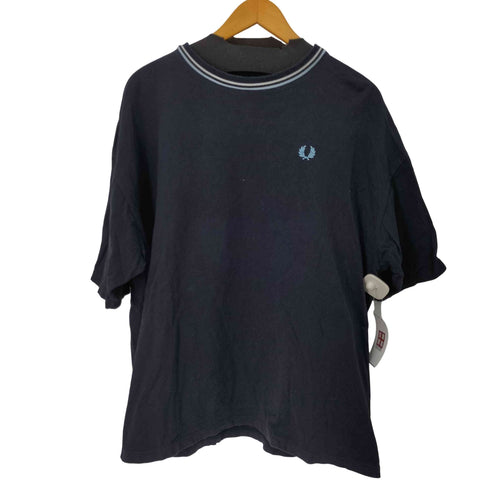 フレッドペリー FRED PERRY ロゴ刺繍 クルーネック ショートスリーブ Tシャツ メンズ import:XL