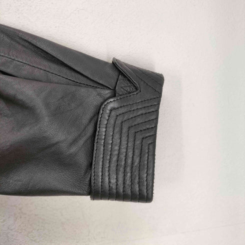 ハラジュクマザー HARAJUKU MOTHER lamb leather ラムレザーハーフコート レディース 9