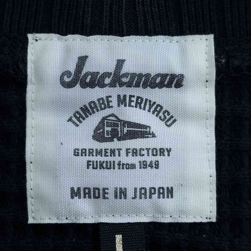 ジャックマン Jackman 別注 Waffle Midneck ワッフルミッドネック メンズ JPN:L