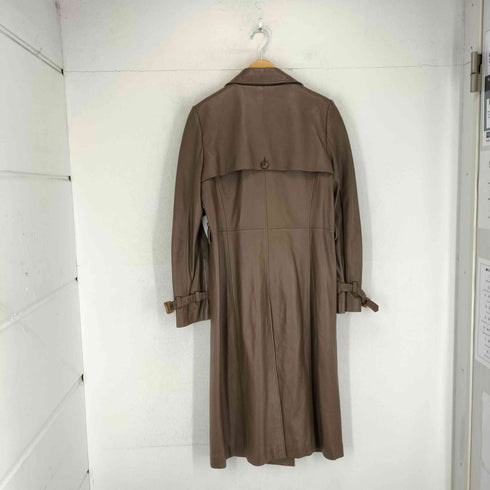YHKIM lamb leather ラムレザートレンチコート レディース