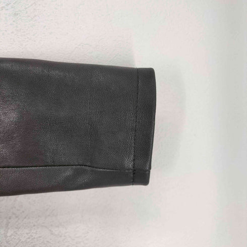 リエンダ rienda goat leather ゴートレザーライダースジャケット レディース M