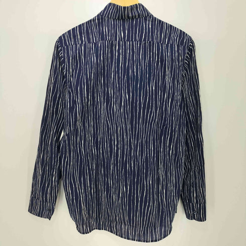 アニエスベーオム Agnes b.homme コットン100 総柄 レギュラーカラー L/S シャツ メンズ US:36