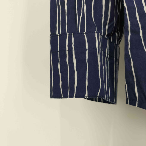 アニエスベーオム Agnes b.homme コットン100 総柄 レギュラーカラー L/S シャツ メンズ US:36