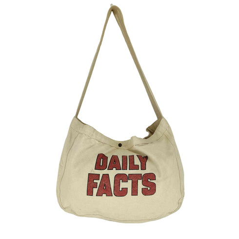 DAILY FACTS ニュースペーパーバッグ メンズ