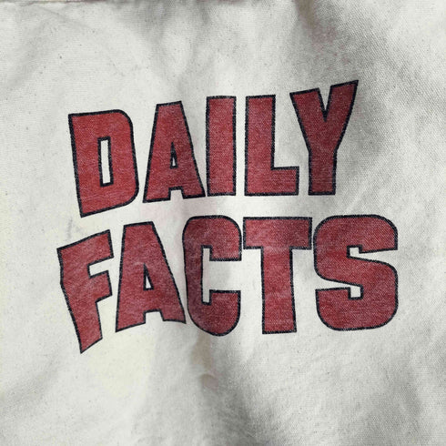 DAILY FACTS ニュースペーパーバッグ メンズ