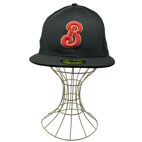 ニューエラ NEW ERA USA製 59FIFTY ベースボール 6パネル キャップ トリプルネーム コラボ 15周年 MIGHTY CROWN マイティクラウン メンズ 7 3/8