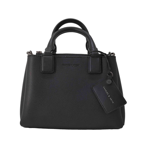 チャールズアンドキース CHARLES&KEITH トップハンドルストラクチャーバッグ レディース