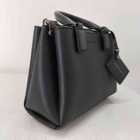 チャールズアンドキース CHARLES&KEITH トップハンドルストラクチャーバッグ レディース
