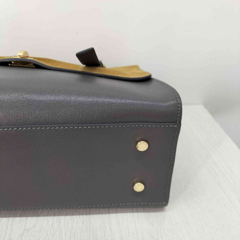 IACUCCI イタリア製 スエード レザー ハンド バッグ レディース 服飾品