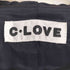 C.LOVE フェイクレザーロングダッフルコート レディース