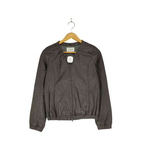 アーバンリサーチ URBAN RESEARCH pig leather ピッグレザーブルゾンジャケット レディース F