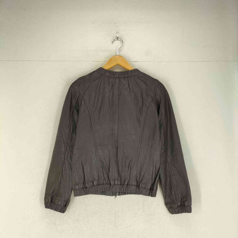 アーバンリサーチ URBAN RESEARCH pig leather ピッグレザーブルゾンジャケット レディース F
