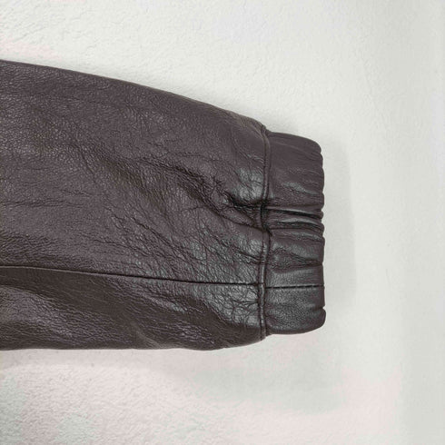 アーバンリサーチ URBAN RESEARCH pig leather ピッグレザーブルゾンジャケット レディース F
