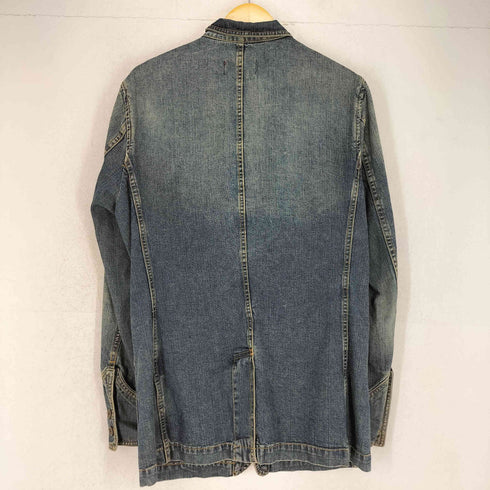 ザラ ZARA 3Bデニムテーラードジャケット メンズ L