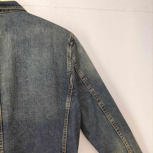ザラ ZARA 3Bデニムテーラードジャケット メンズ L