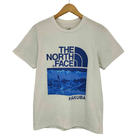 ザノースフェイス THE NORTH FACE 白馬 ロゴプリント クルーネック 半袖 Tシャツ メンズ JPN:M