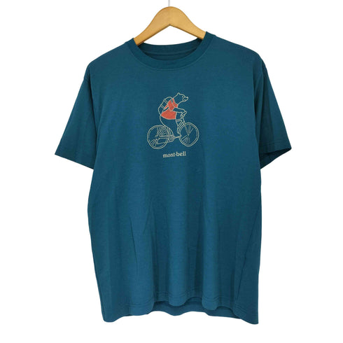 モンベル mont bell WIC.T サイクリングベア クルーネック 半袖 Tシャツ メンズ