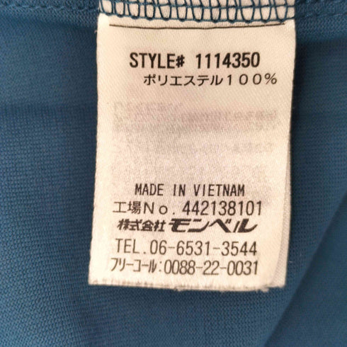 モンベル mont bell WIC.T サイクリングベア クルーネック 半袖 Tシャツ メンズ