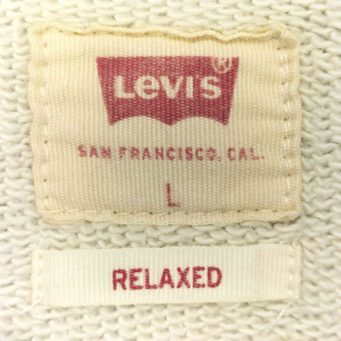リーバイス Levis SWEATS HOODIE ロゴ刺繍 スウェット フーディー パーカー メンズ import:L