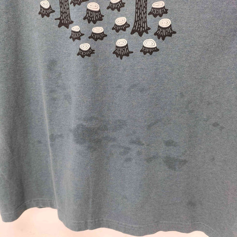 パタゴニア patagonia クルーネック プリント 半袖Tシャツ メンズ import:M
