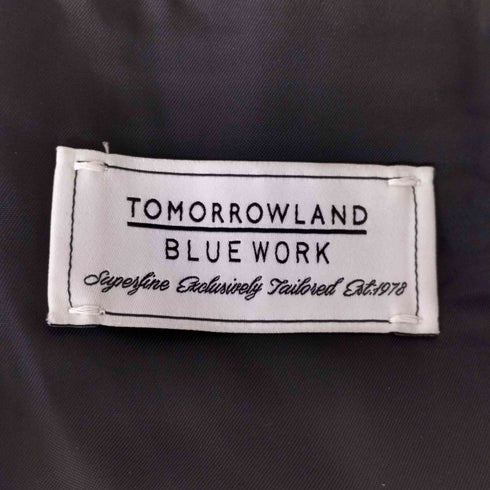 トゥモローランド TOMORROWLAND NIKKE シャドーストライプ 2Bスーツ メンズ 46