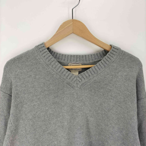 エルエルビーン L.L.Bean Vネック コットン ニット セーター メンズ LG-REG