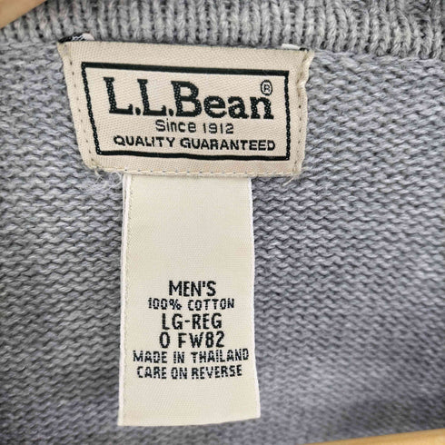 エルエルビーン L.L.Bean Vネック コットン ニット セーター メンズ LG-REG