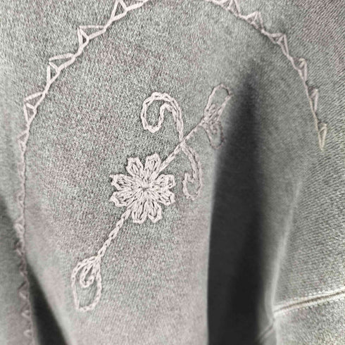 LASTMAN HAND EMBROIDERY HOODIE DECO メンズ L