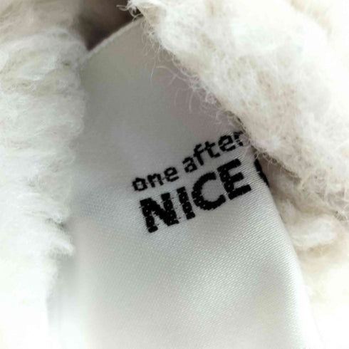 ワンアフターアナザーナイスクラップ one after another NICE CLAUP ボア フライトジャケット レディース FREE