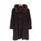 HIGH SENSE angola fox fur フォックスファー アンゴラ混 ロングコート レディース