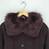 HIGH SENSE angola fox fur フォックスファー アンゴラ混 ロングコート レディース