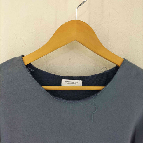 ビューティーアンドユースユナイテッドアローズ BEAUTY & YOUTH UNITED ARROWS クリア カットオフ スウェット メンズ JPN:XL
