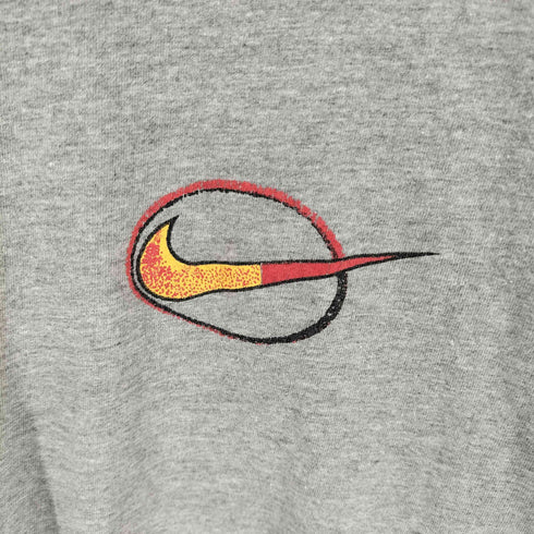ナイキ NIKE 90-00S 銀タグ Basketball 両面プリント 半袖 Tシャツ メンズ M