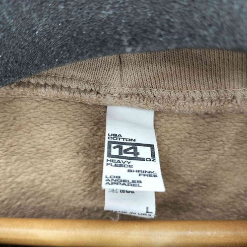 ロサンゼルスアパレル Los Angeles Apparel UBA COTTON 14OZ HEAVY FLEECE パーカー メンズ L