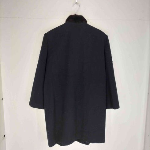 MADAM ROJELL cashmere mink fur カシミヤ混 ミンクファーロングコート レディース JPN:11号